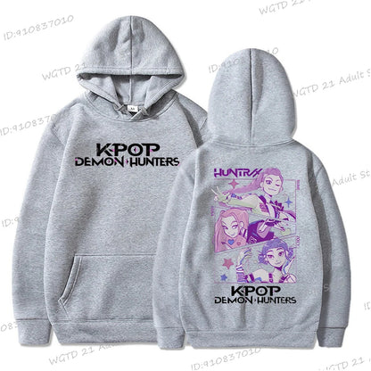 Korean Anime Hoodie For Women KPOP Style