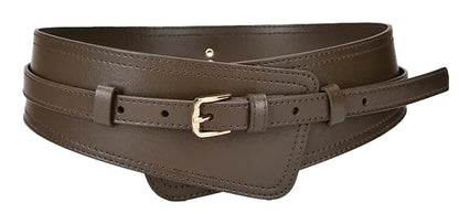 Womens Cow Leather Corset Belt Chic Styles