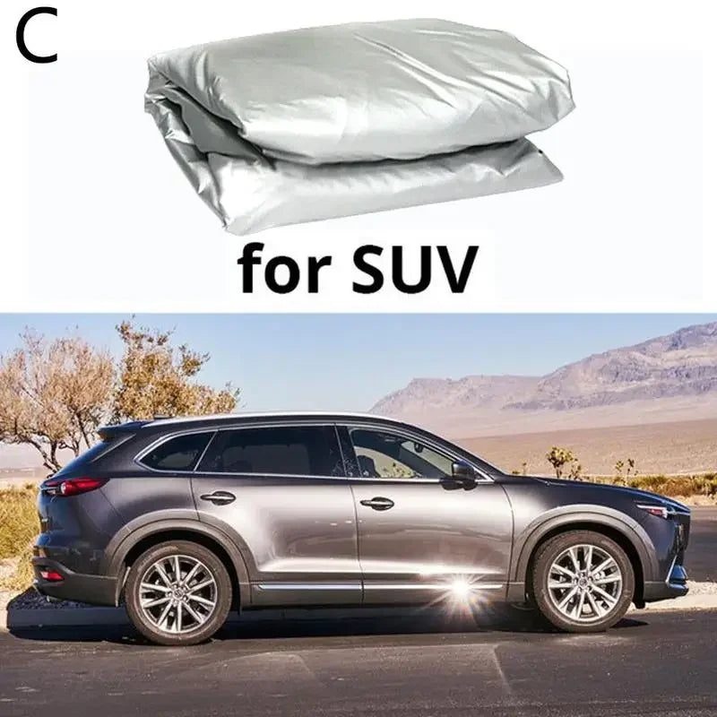 Half Car Cover Sunshade and Rain Protector