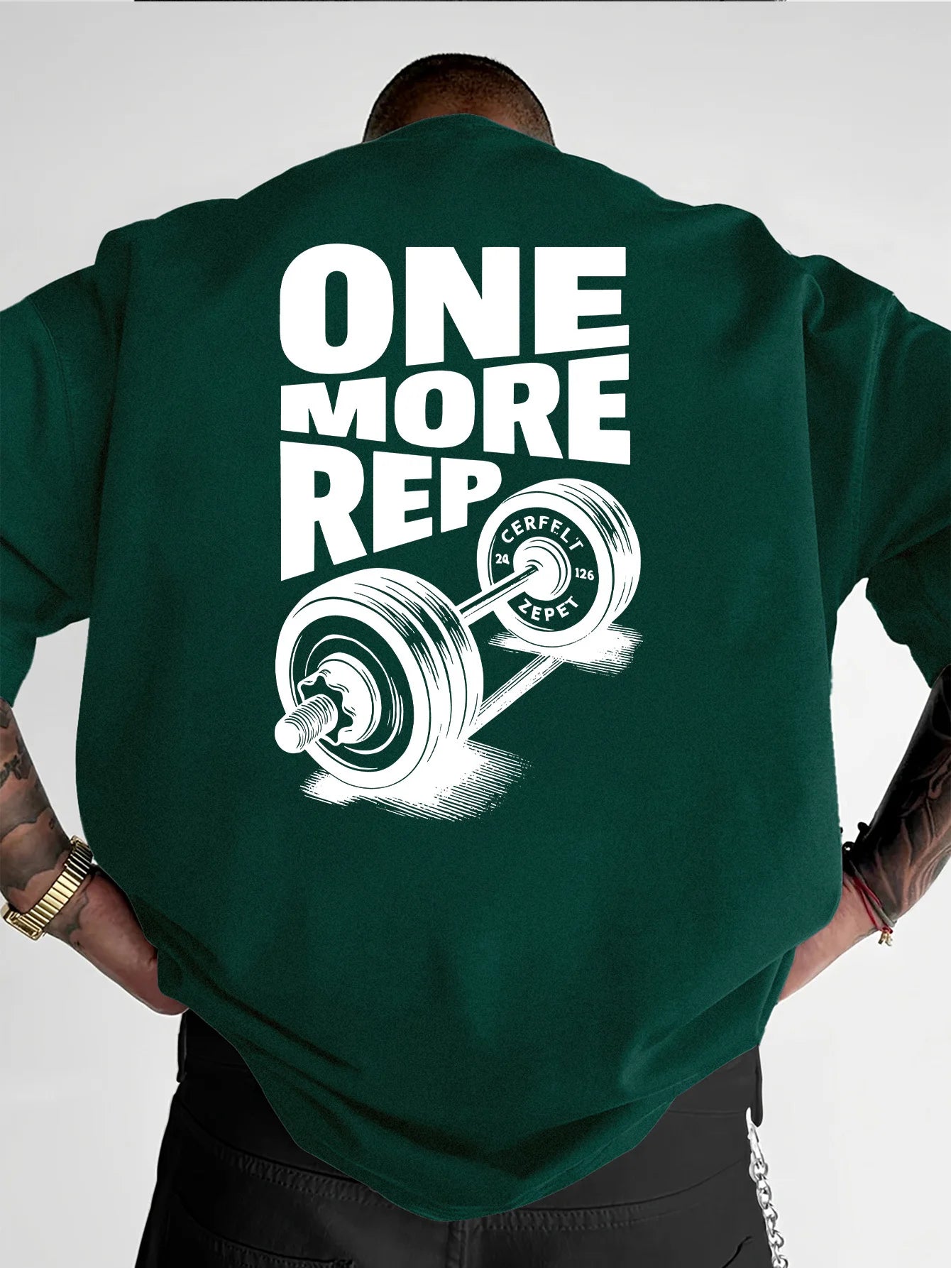 Vintage T Shirt - One More Rep Design