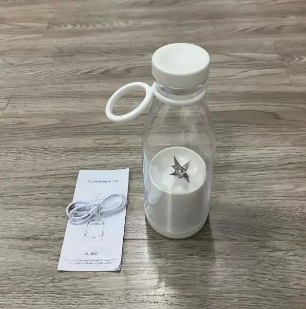 Portable USB Charging Mini Juice Blender Cup with 6 Blades