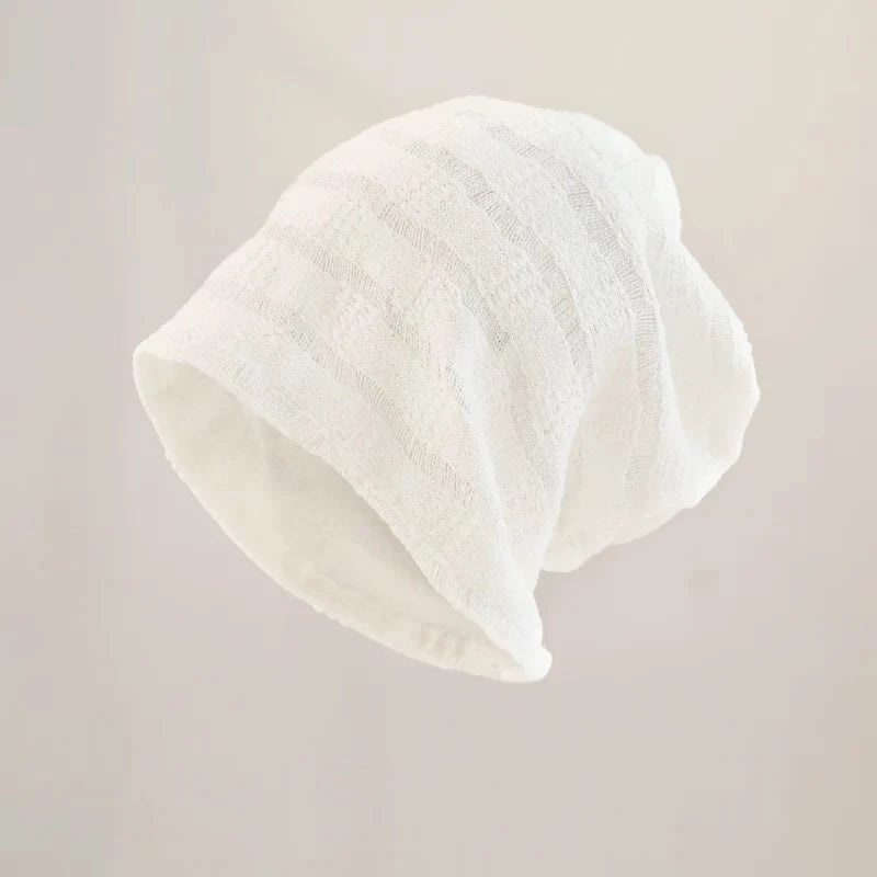 Japanese Casual Hollow Knitted Solid Color Fashionable
