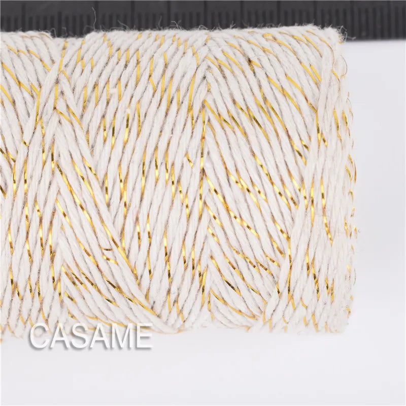 12 ply thick Cotton Bakers Twine String Cord Rope Rustic DIY Craft Twine 100m Spool