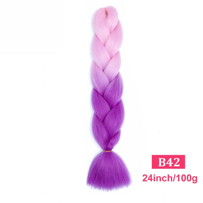 Ombre Braiding Hair Extensions Trendy Styles