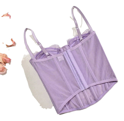 Plus Size Gothic Corset Top In Multiple Colors