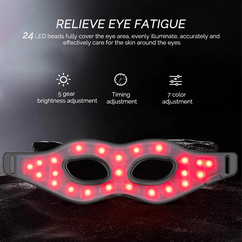 red light mask