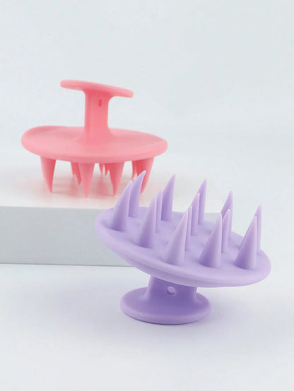 Silicone Scalp Massage Brush Set