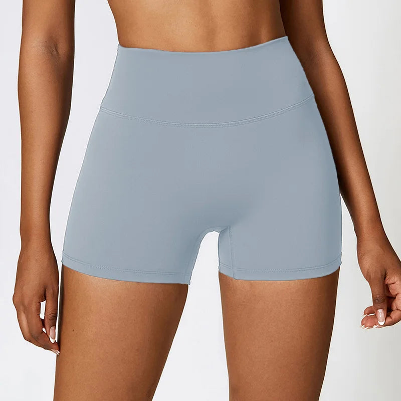 High Waisted Womens Yoga Shorts