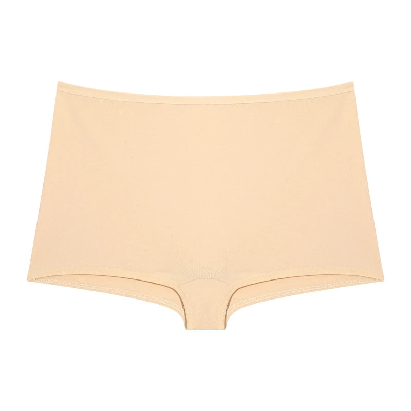 Womens Seamless Cotton Boxers Comfort Fit