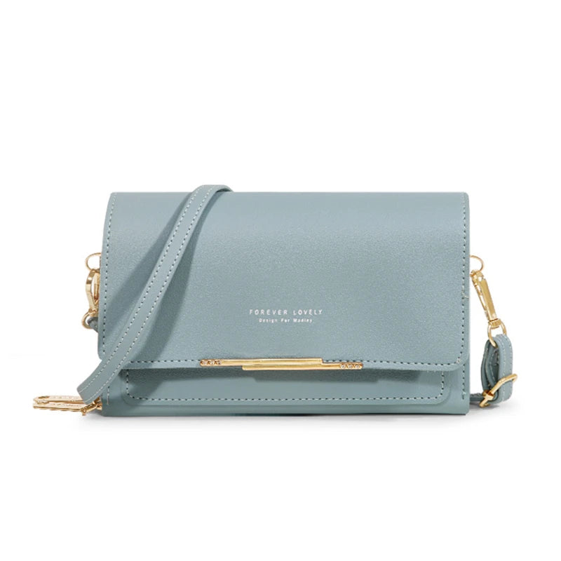 Womens Korean Handbag Multi Card Large Capacity Casual Shoulder Bag