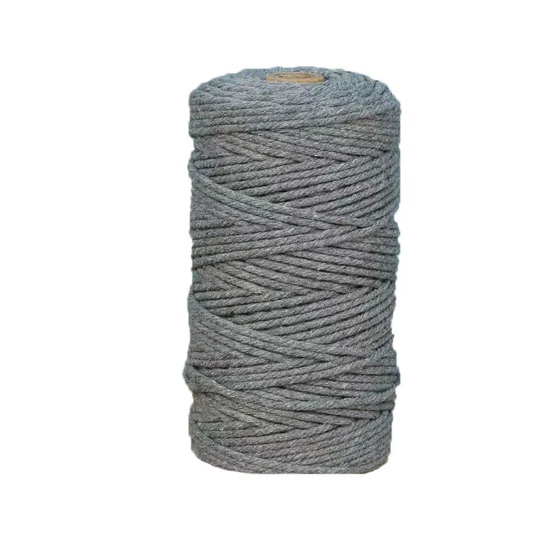 3mm 100M Macrame Cord Rope Cotton Twine Thread String Crafts DIY