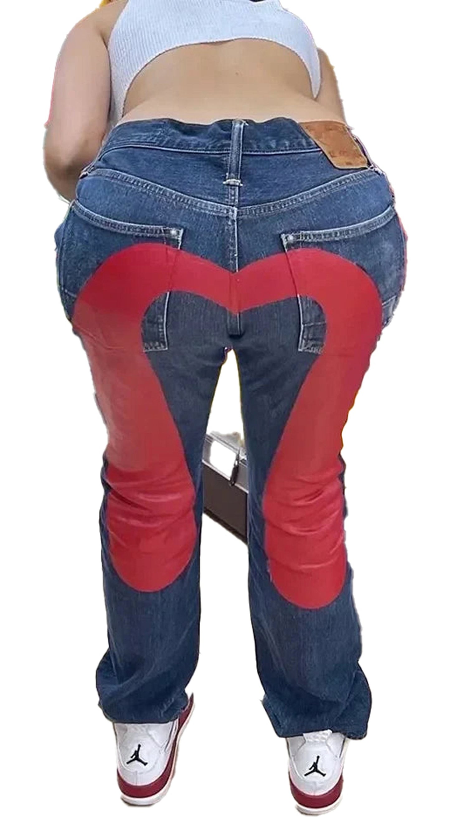 Y2k Gothic Wide Leg Jeans Women