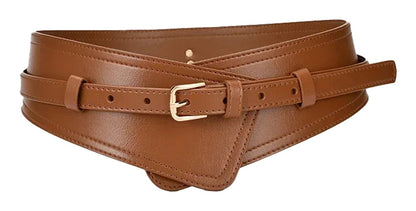 Womens Cow Leather Corset Belt Chic Styles