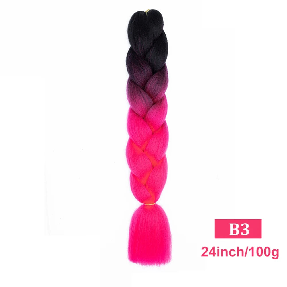 Ombre Braiding Hair Extensions Trendy Styles
