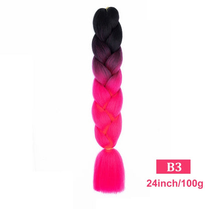 Ombre Braiding Hair Extensions Trendy Styles