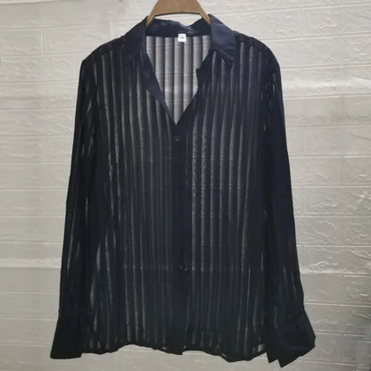 Mens Sheer Floral Shirt Trendy & Stylish