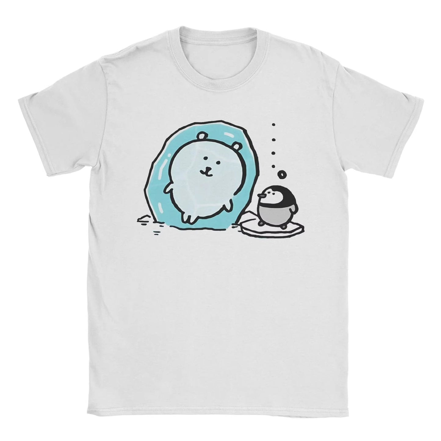 Unisex Vintage Bear T-Shirt - Fun Hip Hop Summer Tee Gift Idea for