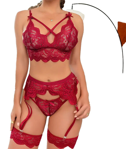 Sexy Lace Lingerie Set For Women