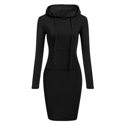 Hooded Dress For Women Autumn Collection