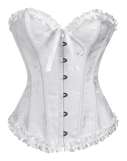 Floral Lace Corset Top For Women