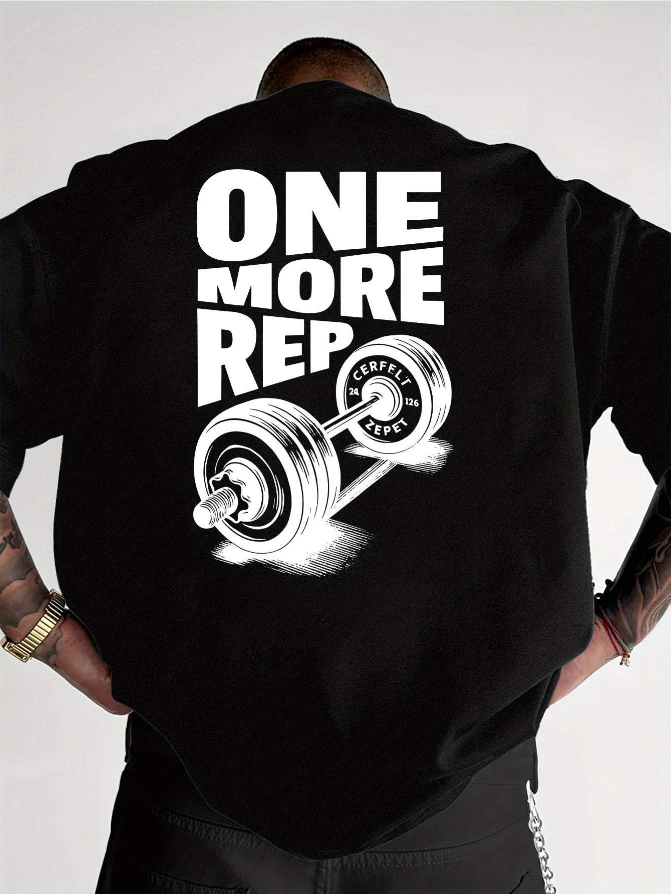 Vintage T Shirt - One More Rep Design