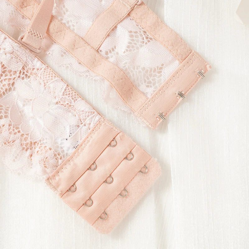 Push Up Bra with Elegant Lace Design