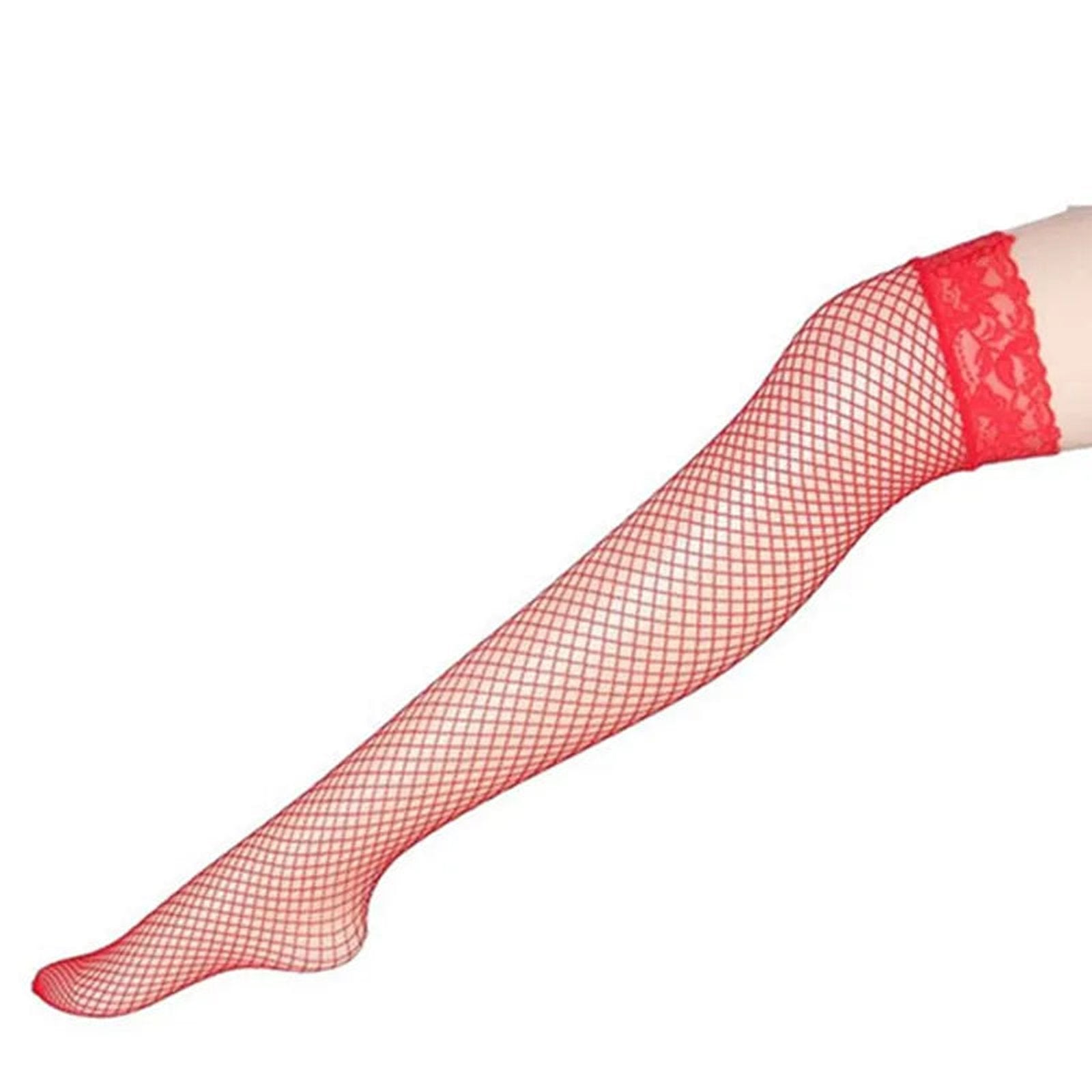 Lace Top Fishnet Stockings For Fashion