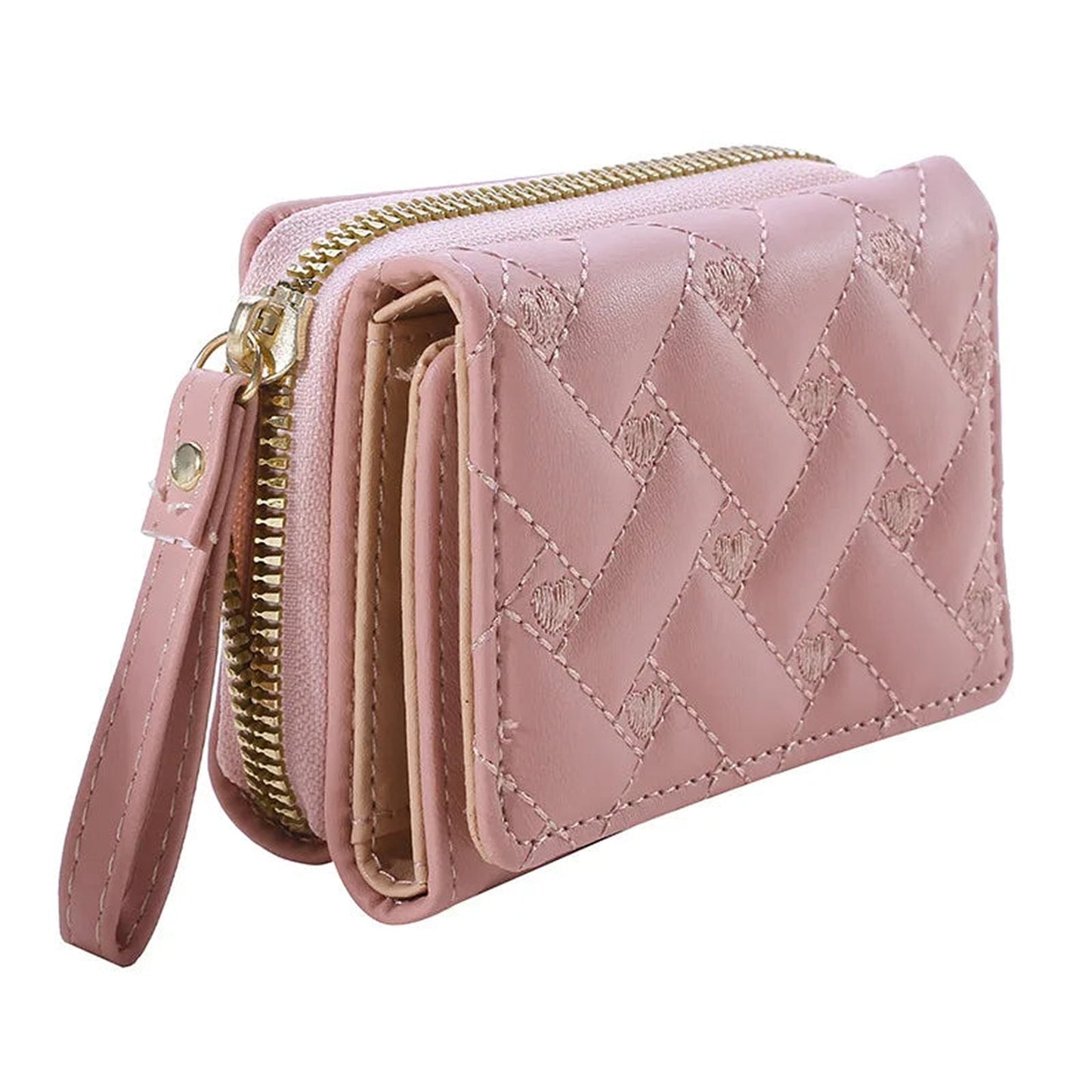 Kawaii Wallets For Women Pink Wristlet
