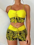 Women’s Vintage Style Floral High-Waist Bikini