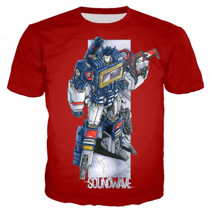 Kids 3d Robot T-Shirt Fun And Stylish