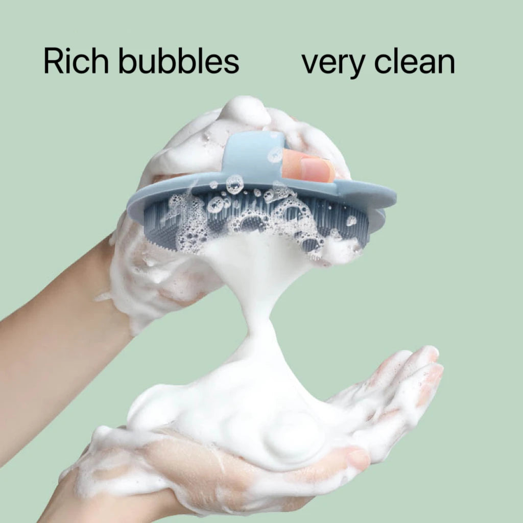 Soft Silicone Baby Bath Brush