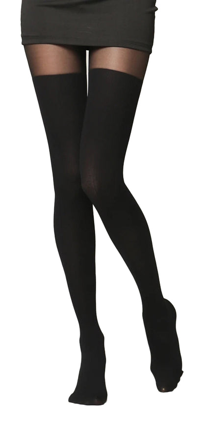 Faux Thigh High Tights For Women