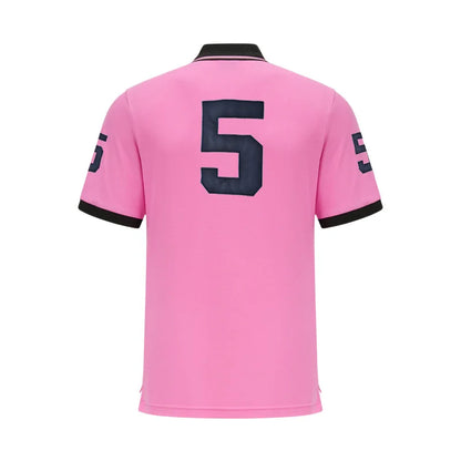 Miami Polo Shirts For Men Trendy Pink Style