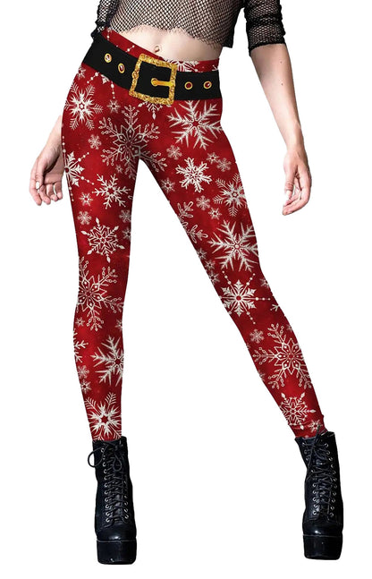 Christmas Leggings For Women Festive Style