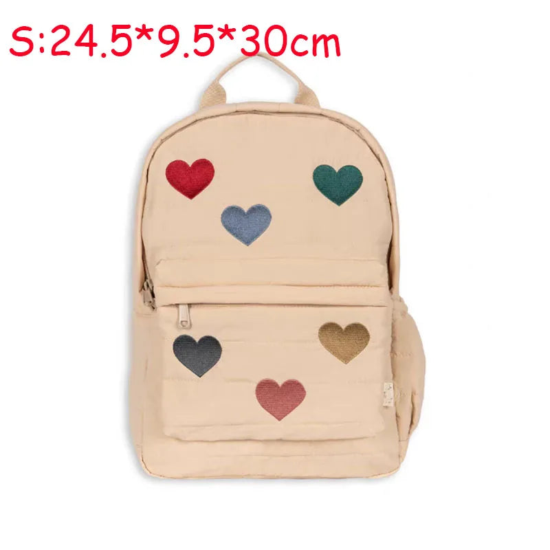 Parent and Child Kids Cotton Travel Backpack