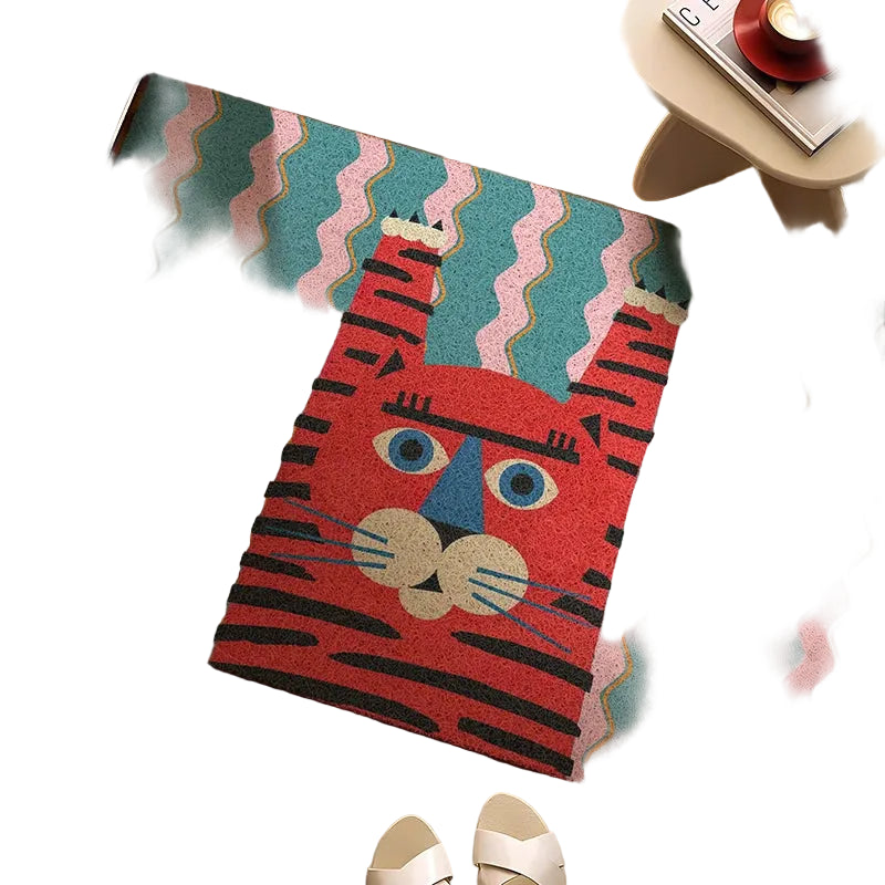 Dopamine Household Entrance Door Silk Ring Floor Mat