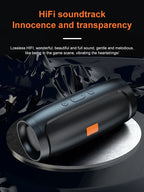 LuckeLadybug portable wireless speaker with bluetooth featuring HiFi sound and sleek design for immersive audio