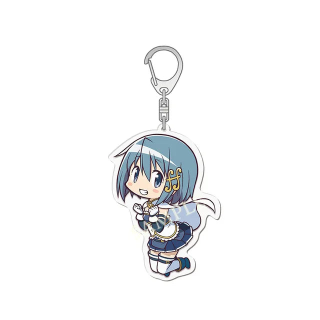 Anime Puella Magi Madoka Magica Character Keychain