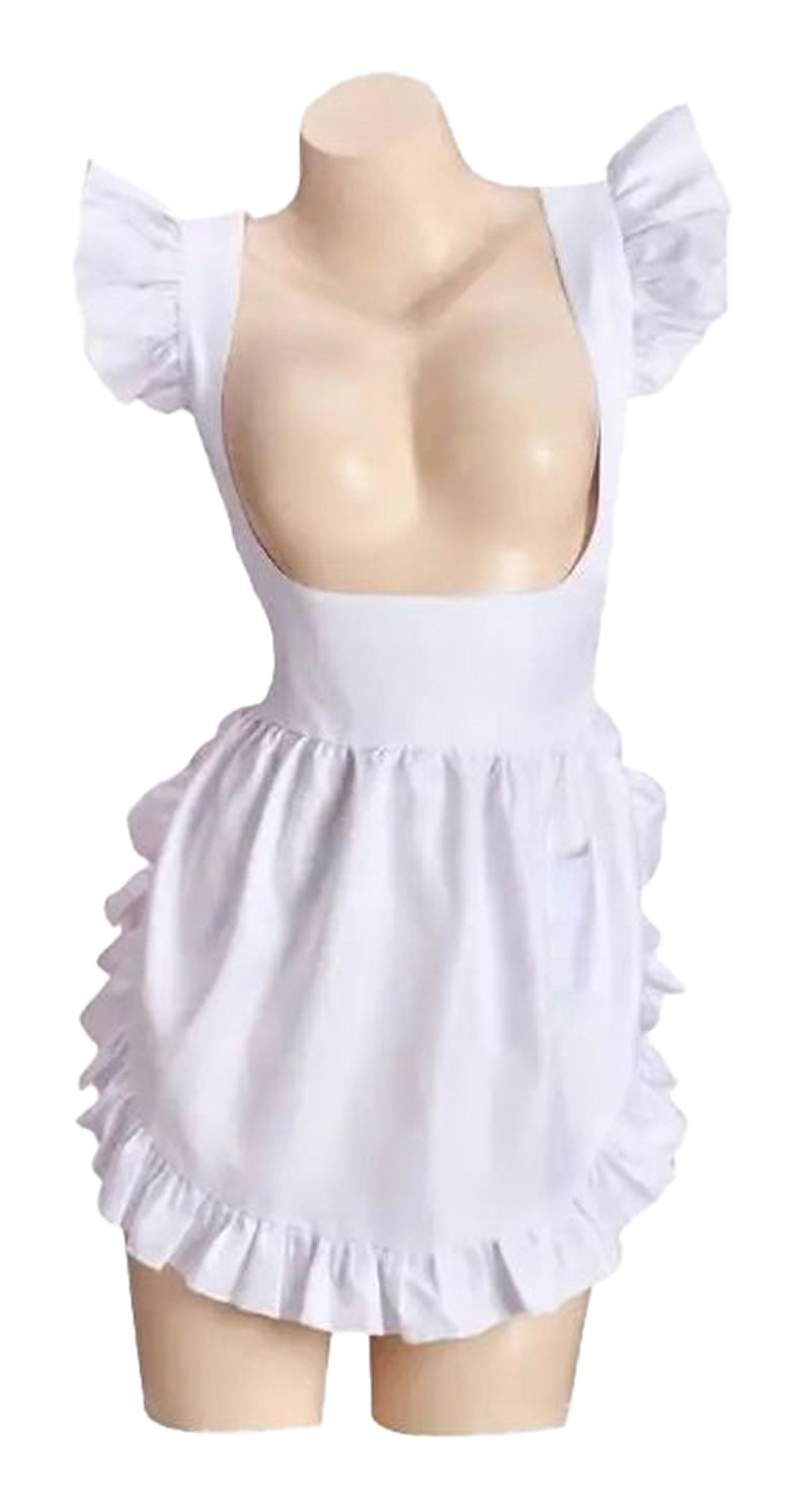 Ruffle Maid Apron Dress For Stylish Looks