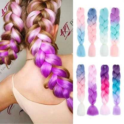 Ombre Braiding Hair Extensions Trendy Styles