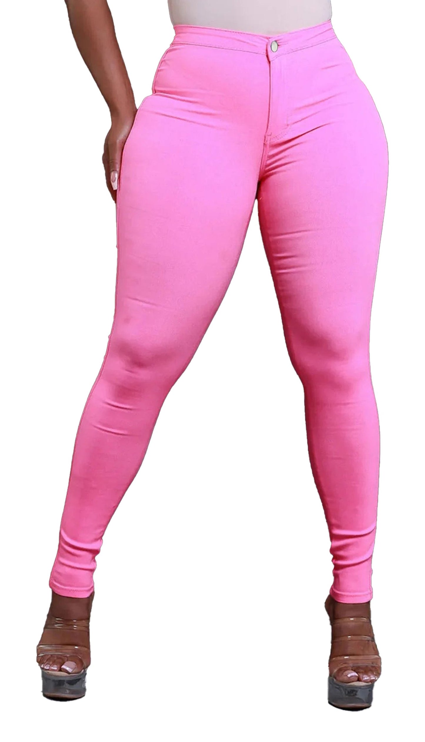 Womens High Waisted Skinny Jeans
