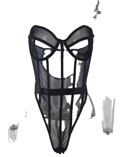 Sexy Mesh Bodysuit Lingerie For Trendsetters