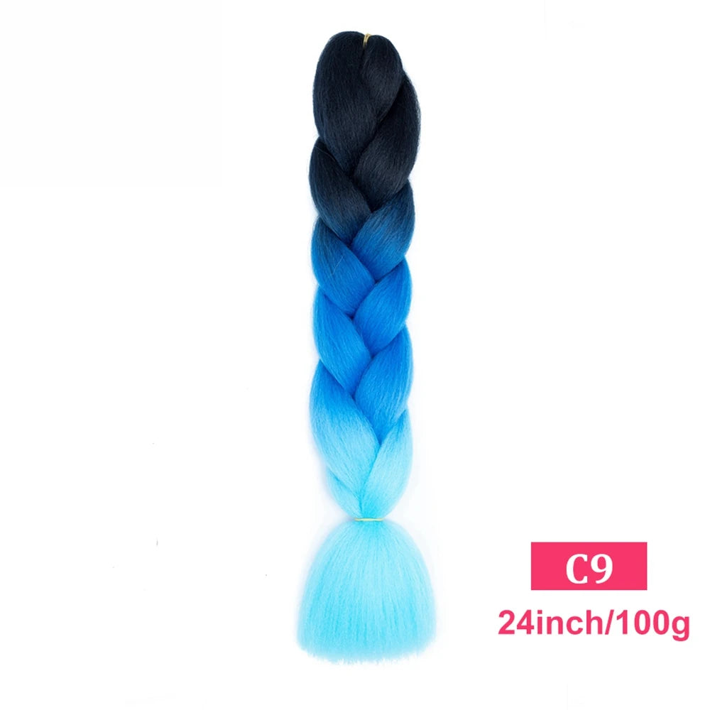 Ombre Braiding Hair Extensions Trendy Styles