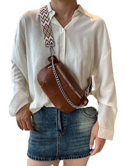 Leather Sling Bag For Women Chic And Trendy