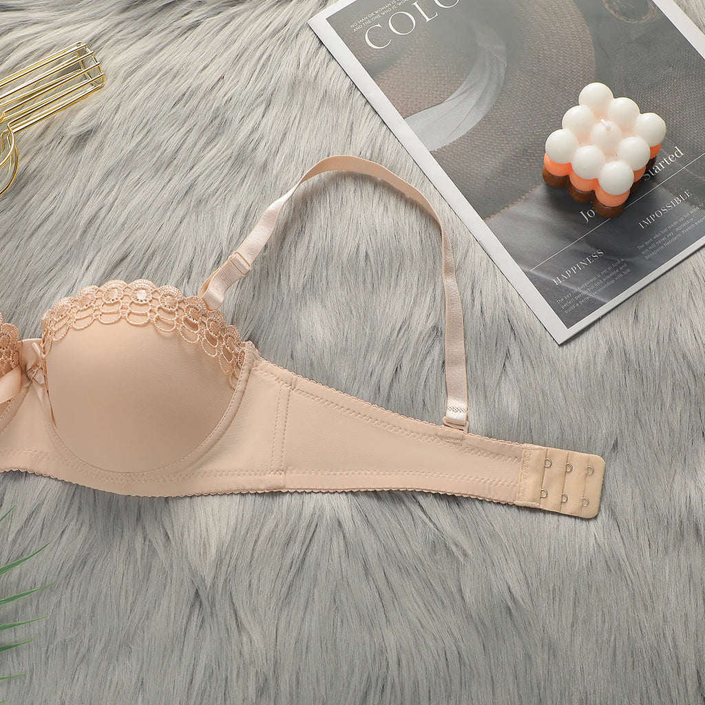 Underwire Bralette with Lace Detail