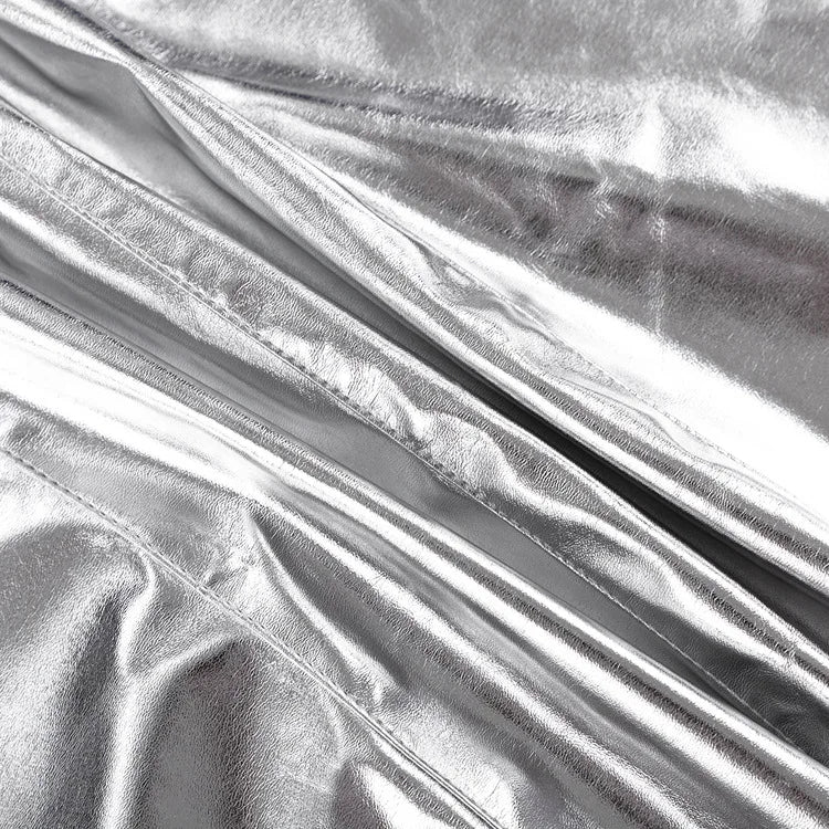 Silver Fashion and Bodycon Dress