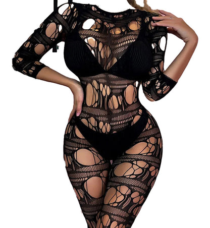 Sexy Mesh Jumpsuit Lingerie For Bold Style