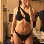 Two-Tone Bikini for Stylish Summer Looks
