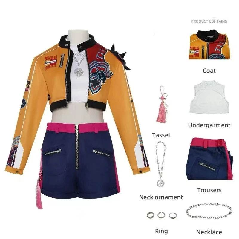 Kpop Demon Hunters Cosplay Outfit