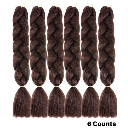 Ombre Crochet Braiding Hair Extensions